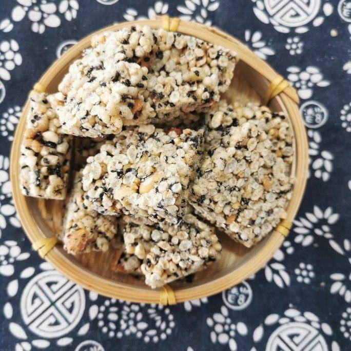 炒米糖安徽无为特产芝麻糖花生糖麦芽糖茶点零食小吃500g1份包邮