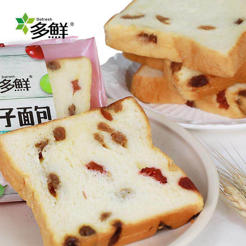 多鲜菓子面包520g蔓越莓葡