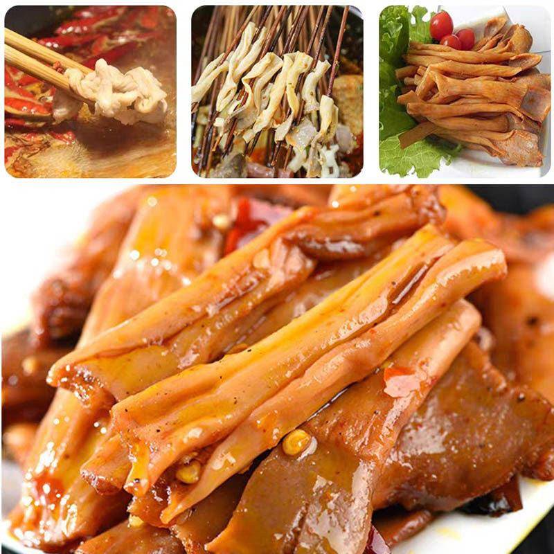 新品鸭食带冷冻鸭食管新鲜冷冻鸭郡把鸭胰胃特色小吃重庆火锅配菜