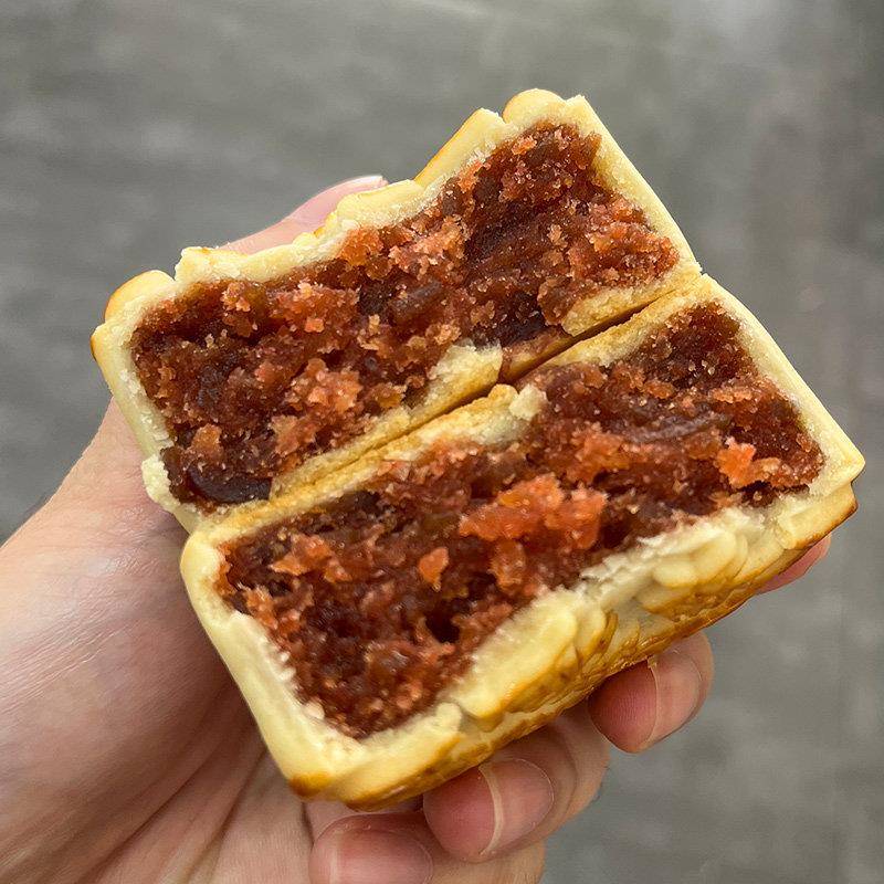 新品粒粒山楂馅青团月饼馅料大全蛋黄酥馅商用中式点心糕点烘焙材