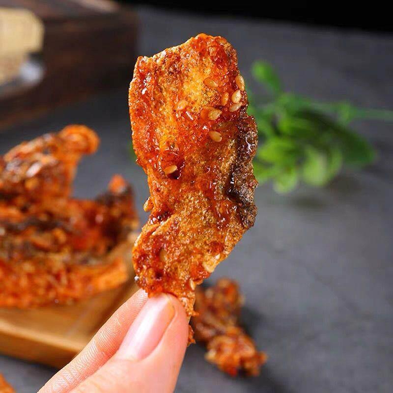 久之道香辣鱼皮500g醉相思鱼皮即食鱼制品零食小吃一整箱包邮