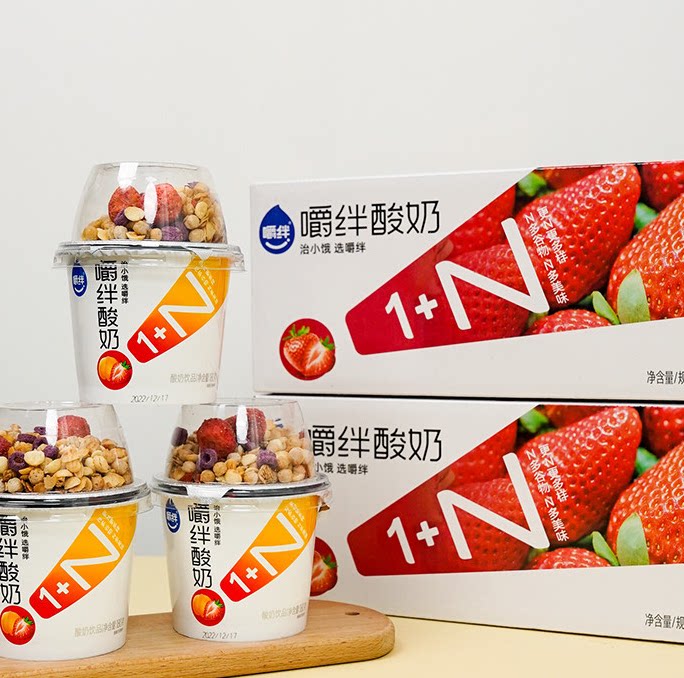 雅弥优格嚼拌酸奶搅拌酸奶