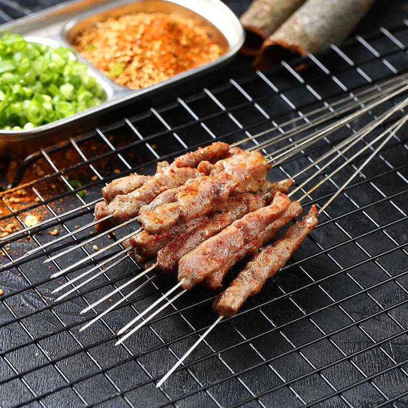 新品串姐食品小串牛肉烧烤食材商用50串冷冻半成品油炸小吃铁板牛