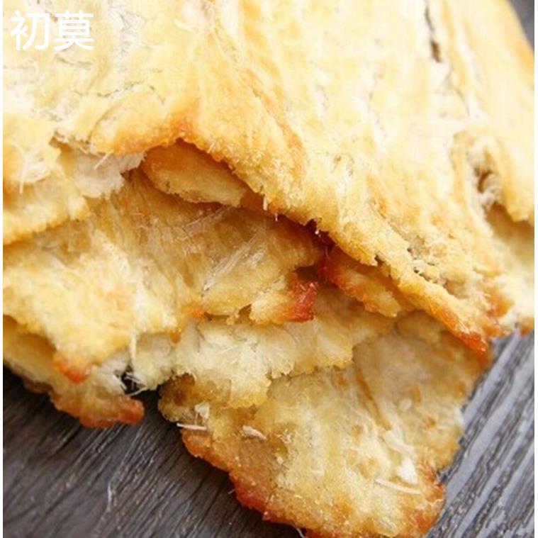 【天天特价】舟山特产碳烤鳕鱼片烤鱼片零食干货即食熟鱼片500g