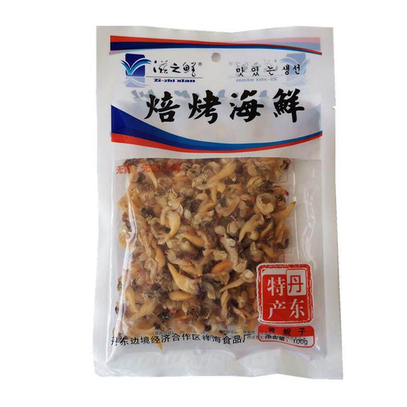 丹东特产滋之鲜蚬子干100