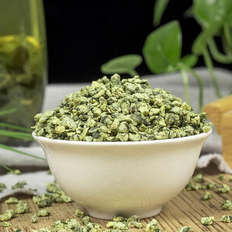 微山湖荷叶茶泡水干何叶茶粒花草茶瓶装150克100克-500克藕叶茶