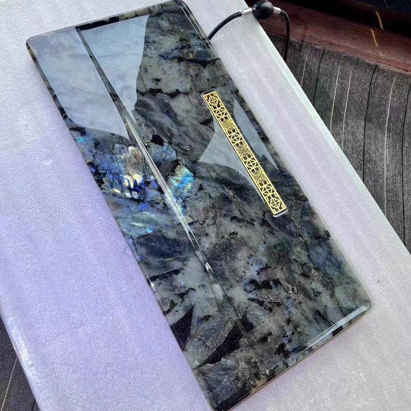 推荐以里安天然蓝翡翠奢石茶盘高端石材大理石排水茶台石头简约家