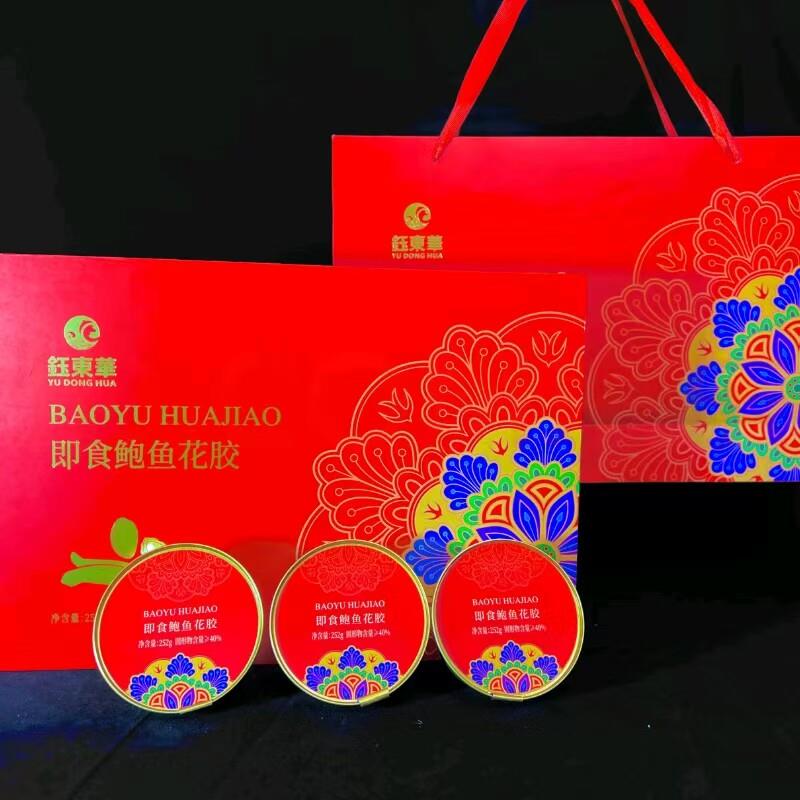 年货即食鲍鱼花胶252g*6罐