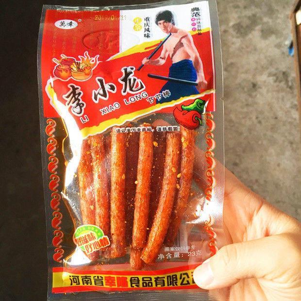 万幸 李小龙辣条 辣棒面筋素食80后经典怀旧零食 办公室零食