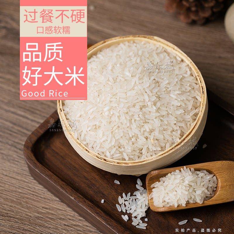 新品台山侨乡丝苗米30斤大包装当季新米小农粘米饭堂酒楼商用家用