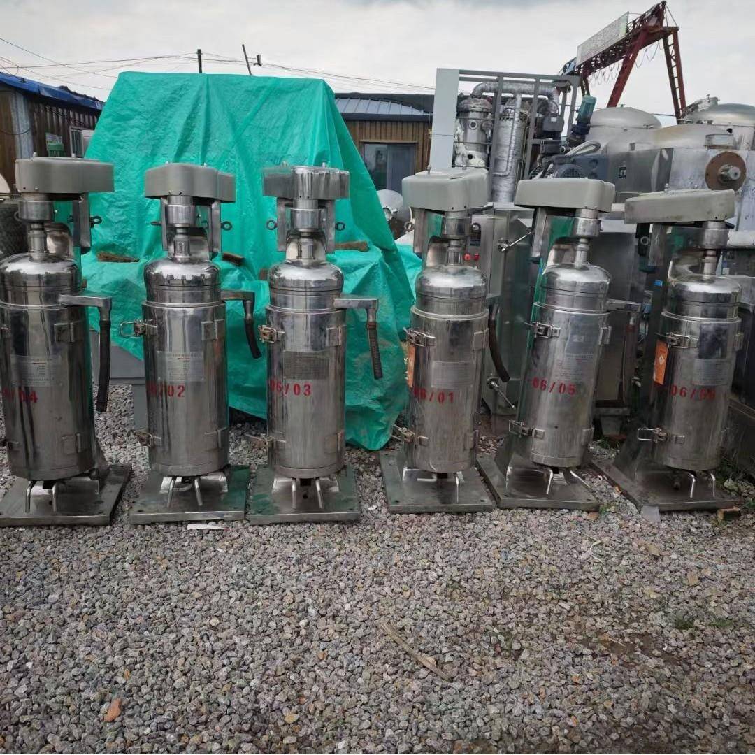 供应二手GQ150管式离心机高速分离动物油脂GF125过滤式分离机