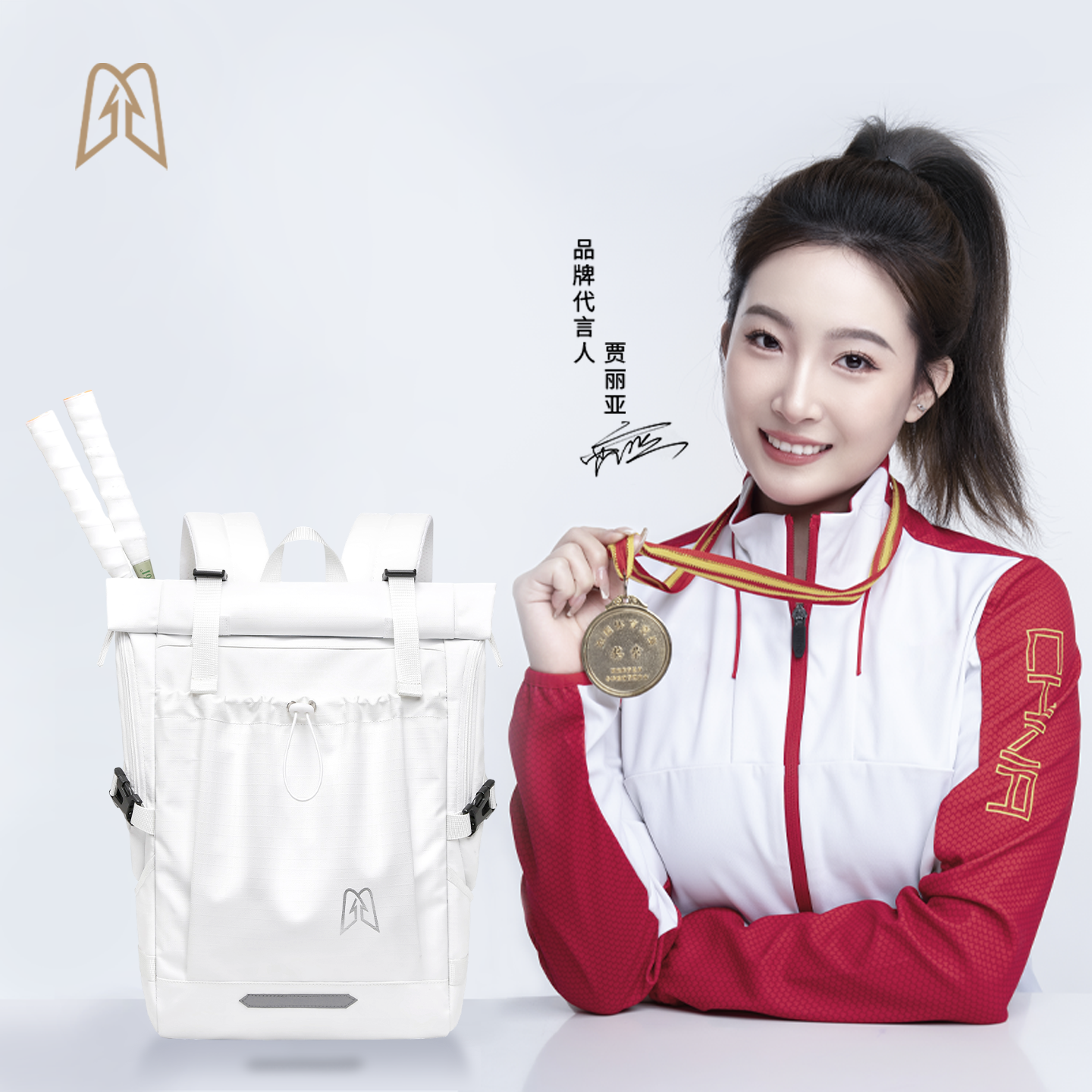 防水离性子双肩包书包背包