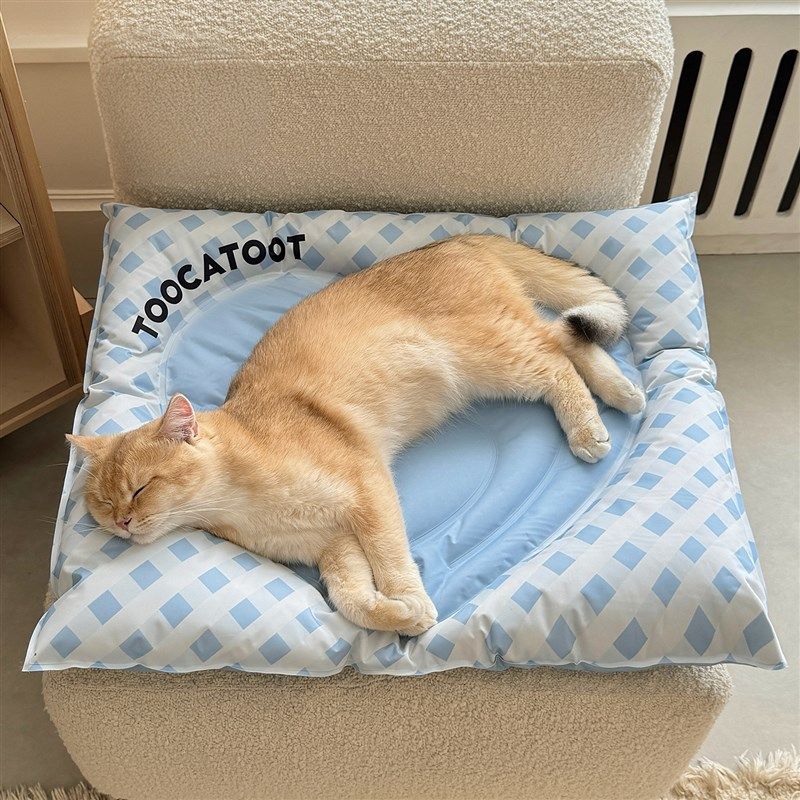 宠物冰垫夏季猫咪凉席狗狗睡垫I夏天降温用品睡觉凉垫子