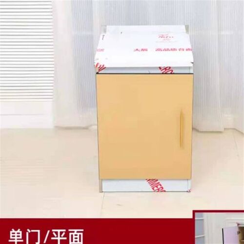 定做新款欧式不锈钢吸塑K简易橱柜厨房橱柜