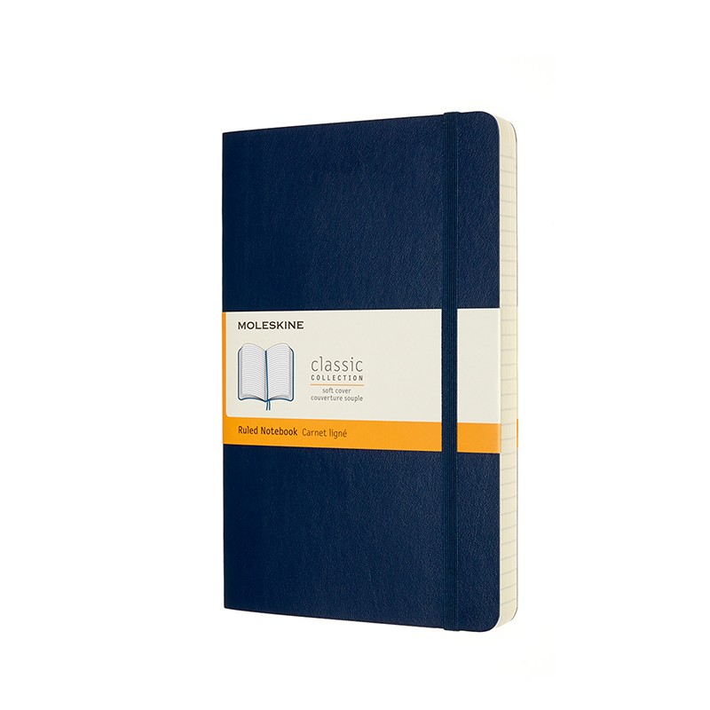 moleskine加厚笔记本40x0页记事本子经典日记硬软封A5横线方格空