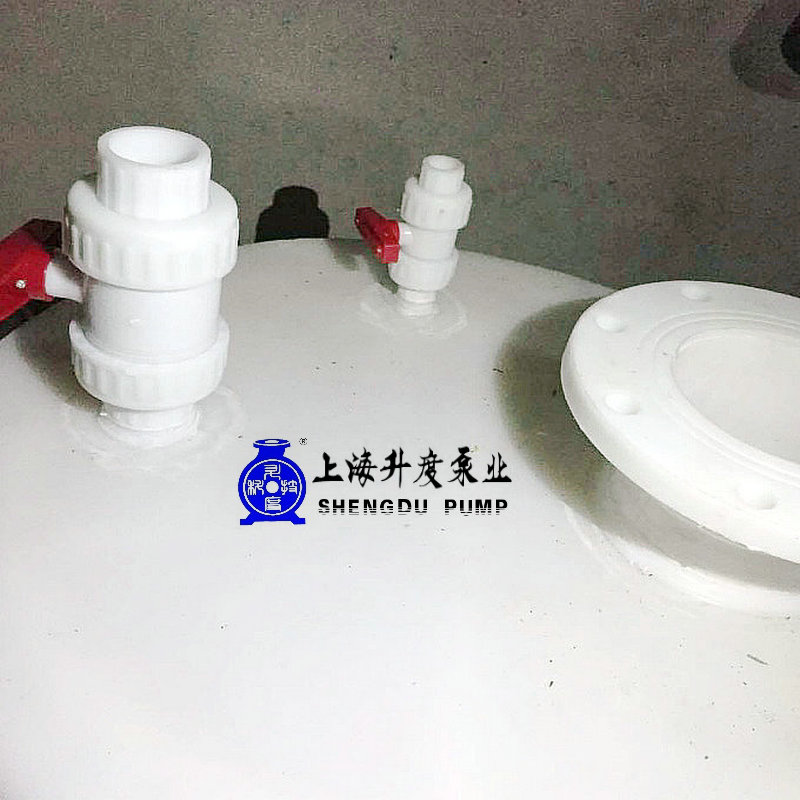 PP塑料虹吸桶引水真空罐化工泵用DN150引流自吸罐耐酸碱腐负压罐