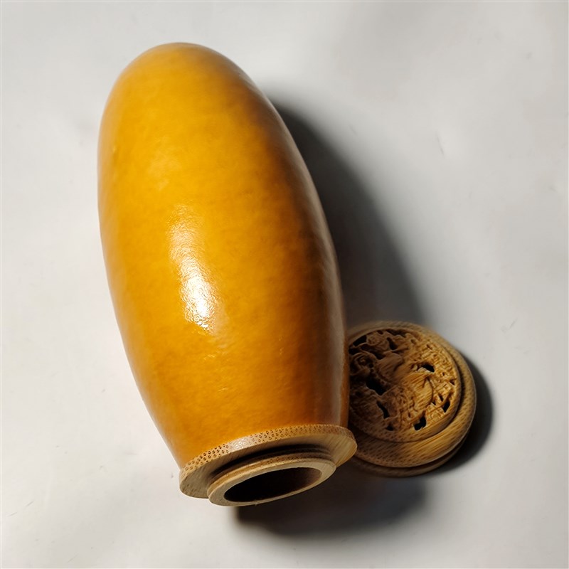 葫芦蝈蝈罐叫罐虫具过冬竹蛉筒实心竹手工雕刻鸣虫蛐蛐葫芦虫罐