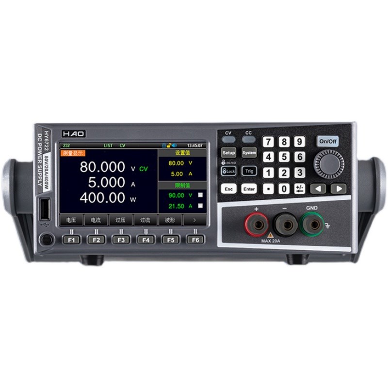 浩仪HY6722高稳定开关型直流稳压电源过压过流保护维修老化恒流源