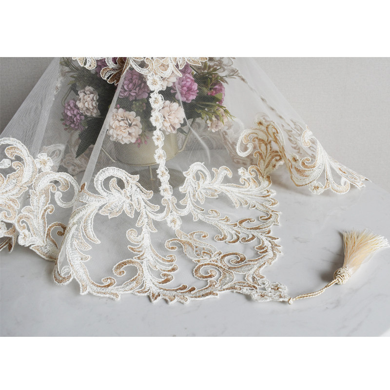 圆柱空调防尘罩田园风蕾丝床头柜盖布电视冰箱圆桌洗衣机防尘盖巾,居家布艺,万能盖巾,淘宝优惠券,粉丝福利购,淘宝优惠卷