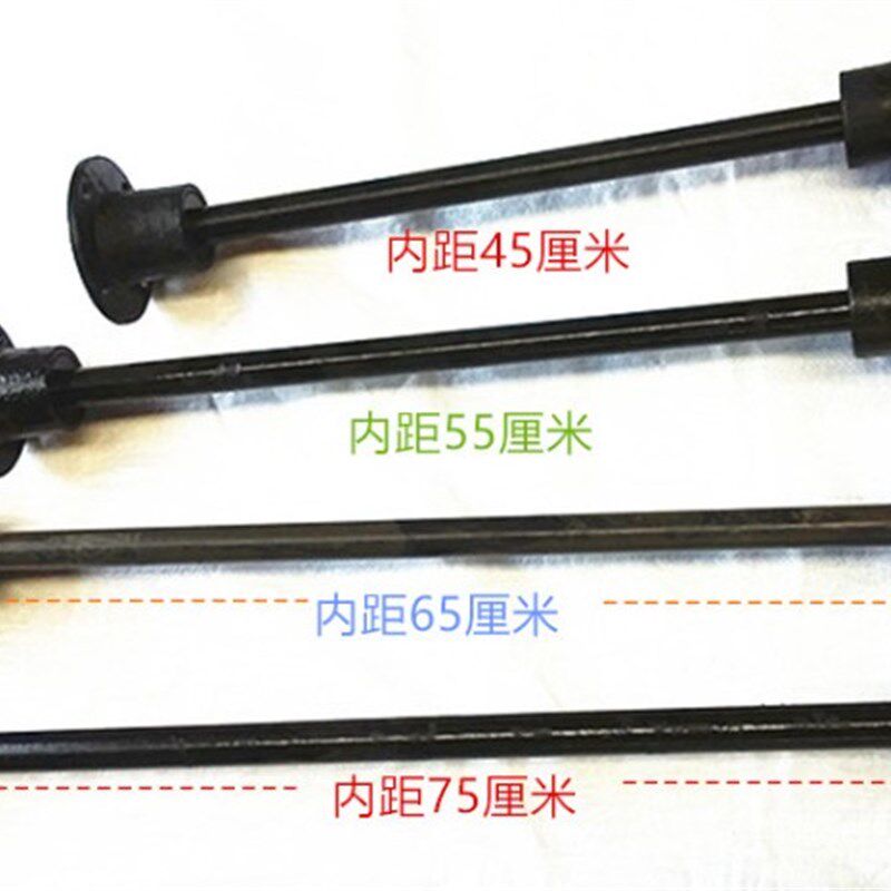 四孔车轱辘力车轴拖车平板车农机配套轴电动车斗专用轮毂