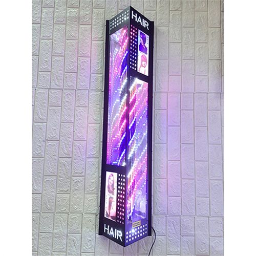 美发店led转灯发廊转灯理发店标志灯箱户外防水挂壁灯新款挂墙灯