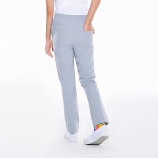 男女薄款 灵客医生工作服护士裤 手术室洗手衣裤 蓝色夏款 白色工作裤