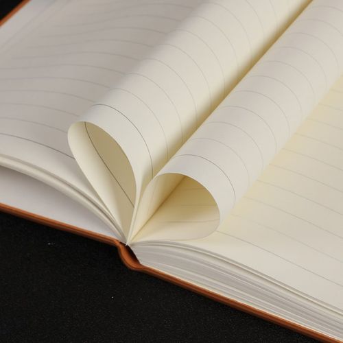 喜博简约商务带笔笔记本子a5加厚记事本硬面日记本创意绑带办公会