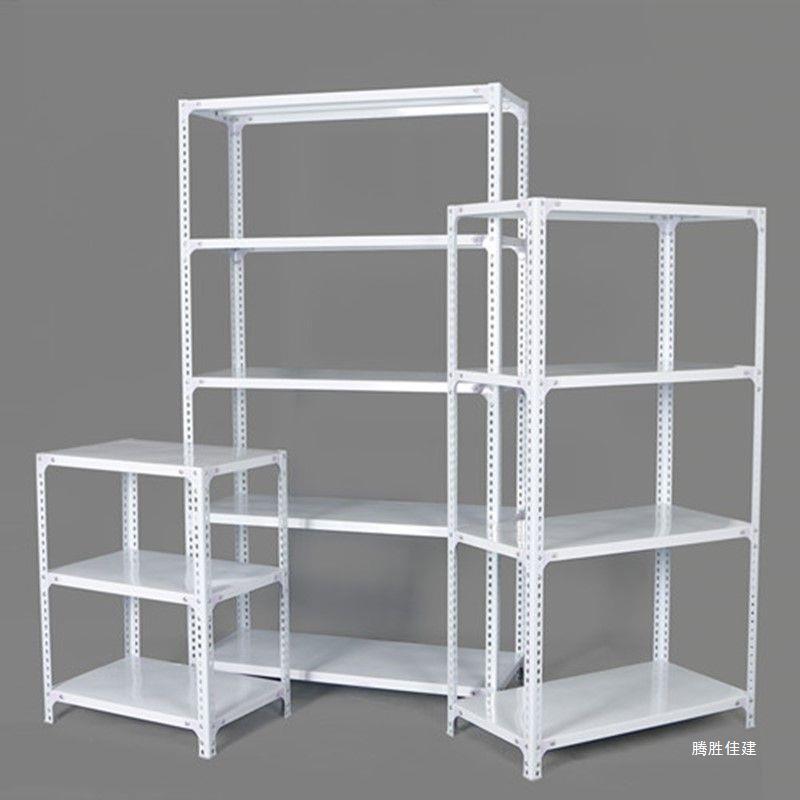 家用角钢仓储货架展示阳台厨房置物架多层落地超市仓库储物铁架