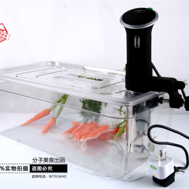 低温慢煮机Anova水箱容器烹饪浴盆Sous Vide 11L带开口盖打专用孔
