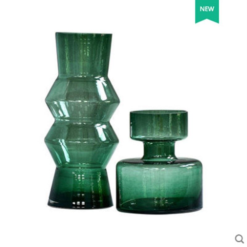 创意玻璃花瓶透明家居客厅水培插摆件北欧餐桌装饰品摆设轻奢,鲜花速递/花卉仿真/绿植园艺,花瓶,淘宝优惠券,粉丝福利购,淘宝优惠卷