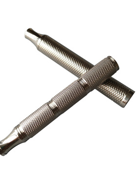 帝诗哎莎钛材质老式安全剃须刀刀杆刮胡刀手柄