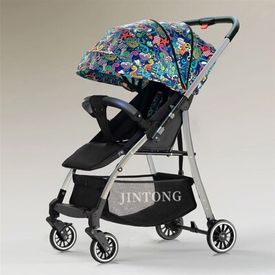 婴儿手推车一键收车轻便折叠双向外出宝宝景观儿童旅游婴儿车新生