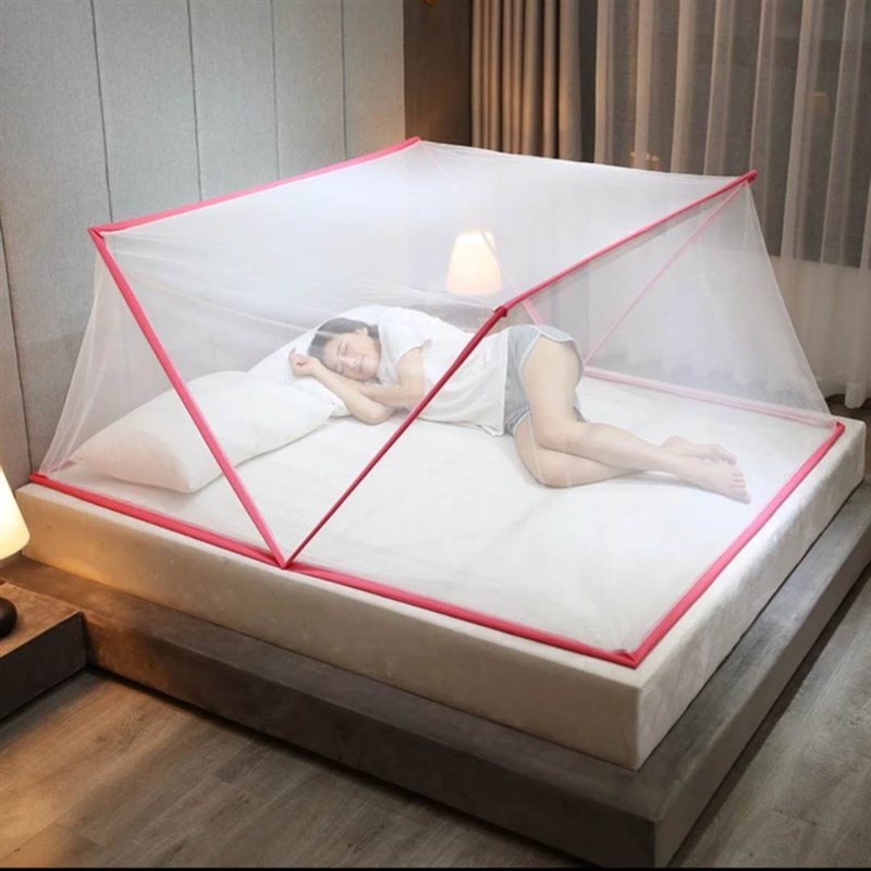 2024免安装蚊帐可折叠便携蚊帐家用野外露营宿舍蚊帐固定器网红