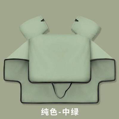 艾佳2023新款挡风电动车挡风板加绒加大防水防雨挡风被电动机车防