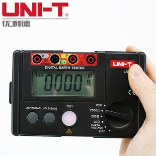 优利德UT521/UT522接地电阻测试仪高精度防雷检测仪双重绝缘保护