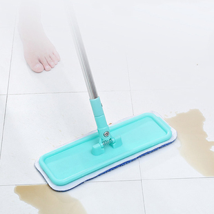 雅高平板拖把木地板拖把平板静电拖把拖布瓷砖地拖墩布送刮刀