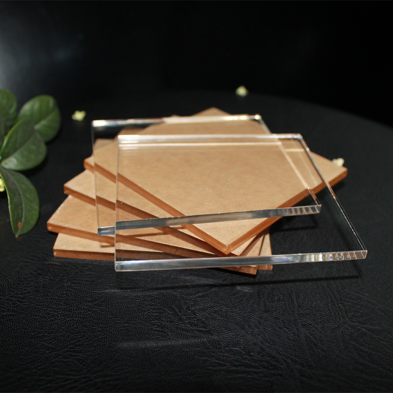 高透明亚克力板有机玻璃板彩色乳白磨砂加工定制切割雕刻折弯打孔