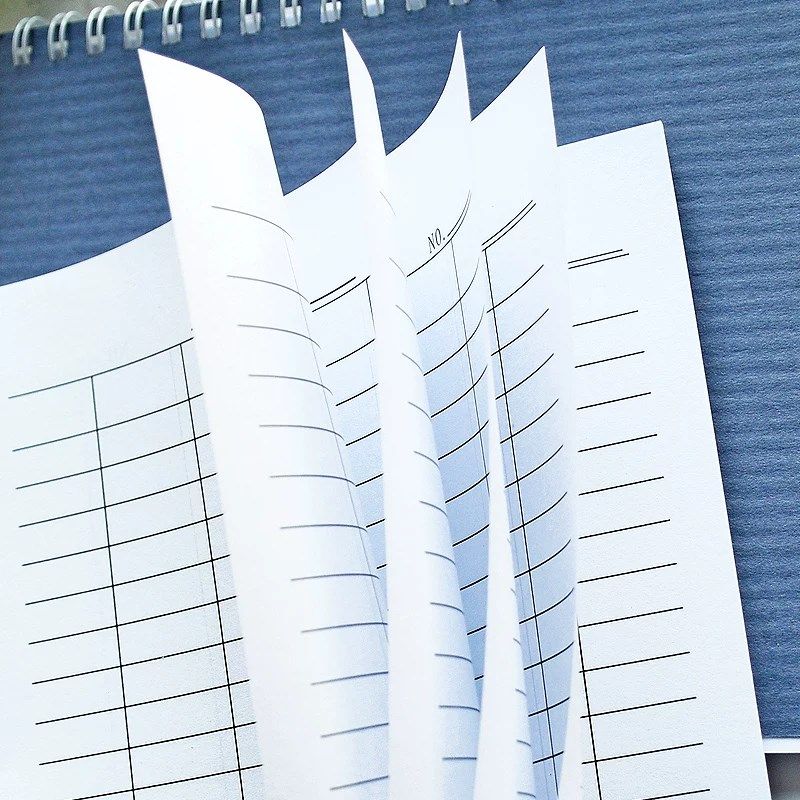 A5万能表格本财务会计通用登记出入库记录本考勤本集计用纸小尺寸