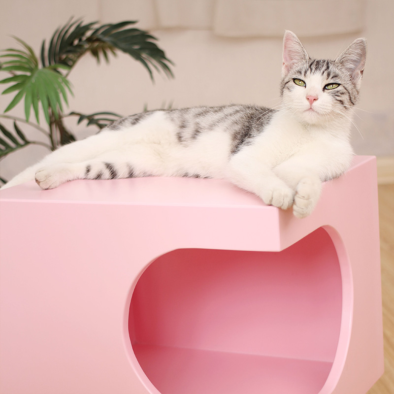 人猫共用凳猫凳子猫窝猫咪实木家具茶几木制宠物猫的日常生活用品