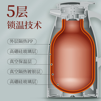 热水瓶家用保温壶开水保暖水壶大容量便携杯学生宿舍暖小茶瓶小型