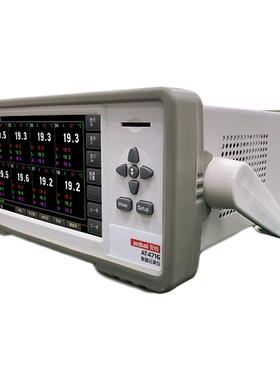 安柏多路温度测试仪AT4708/AT4716多通道在线数据采集 温度记录仪