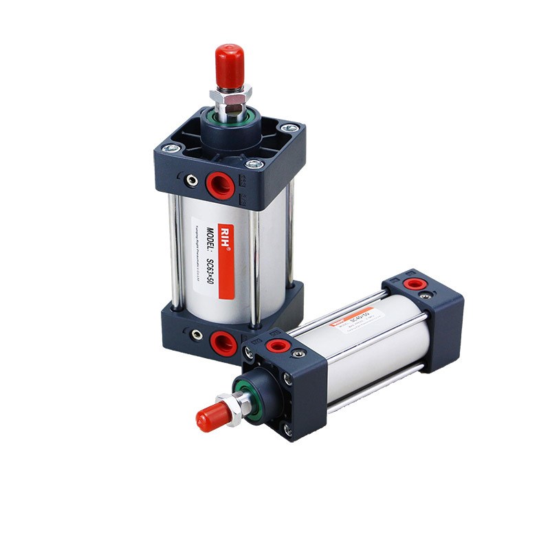 RIH瑞亨SC标准气缸 亚德客型SC125*25*50*100*150*200气动气缸