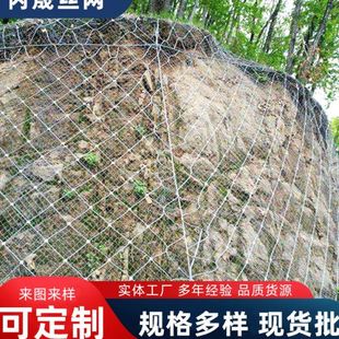 主动防护网景区被动金属防护网山体滑坡防落石绞索钢丝绳网