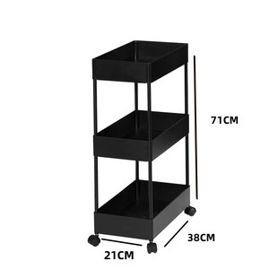 小推车置物架厨房移动浴室卫生间杂物收纳架