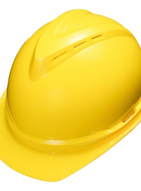 梅思安MSA安全帽ABS超爱戴豪华型有孔可印字工地防冲击透气安全帽