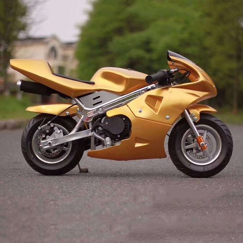 全新迷你儿童小跑车49CC2冲混合油4冲纯汽油电动款小摩托车小趴赛