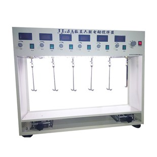 厂家供应JJ-4 A型数显测速六联异步电动搅拌器 实验室用搅拌机