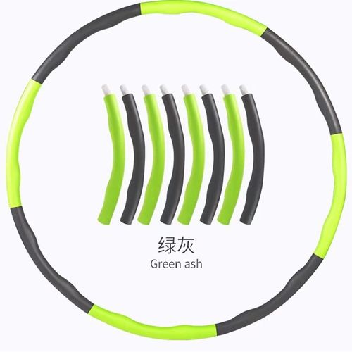 泡棉呼啦圈腰腹部运动锻炼儿童成人可拆卸呼拉圈健身圈6节7节8节