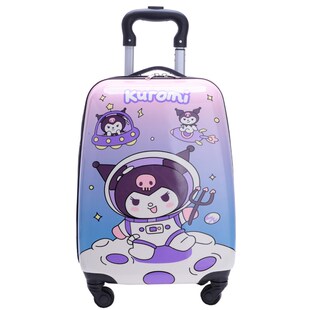 儿童拉杆箱1e8寸行李登机旅行箱可爱卡通万向轮男女孩小学生库洛