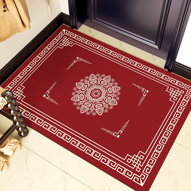 入户门口地垫2025新款喜庆门垫新房地毯进门玄关耐脏脚垫免洗可擦